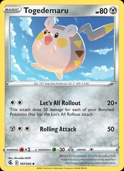 Togedemaru #187