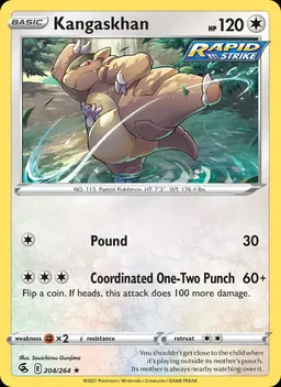 Kangaskhan card photo