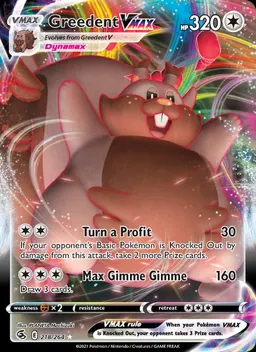 Greedent VMAX card photo