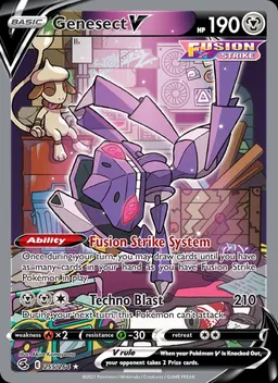 Genesect V card photo