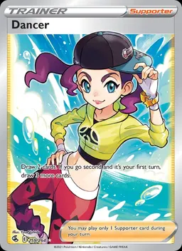 Dancer card photo
