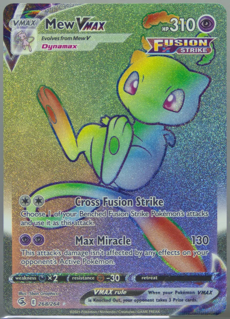 Mew VMAX card photo