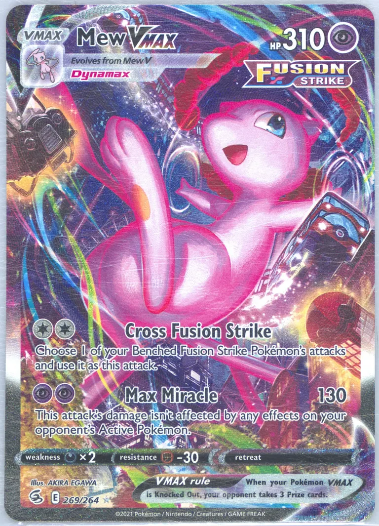 Mew VMAX card photo