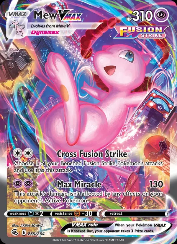 Mew VMAX card photo
