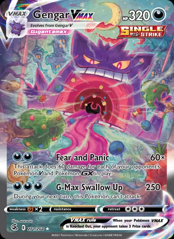 Gengar VMAX card photo