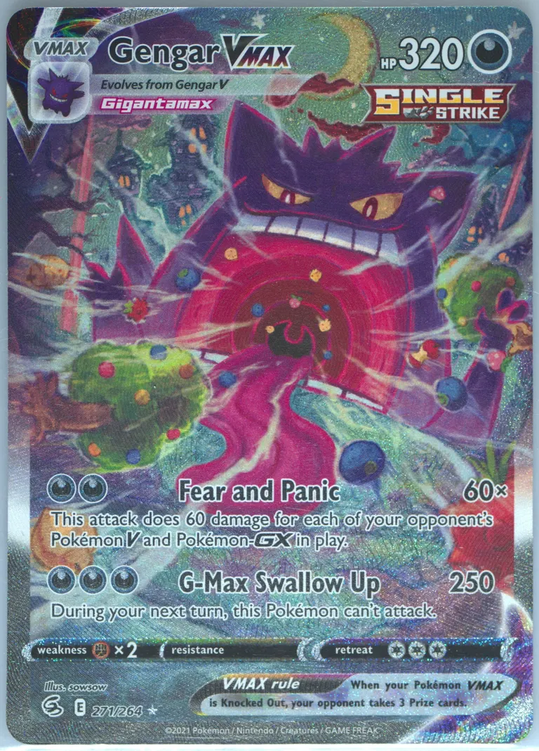 Gengar VMAX card photo