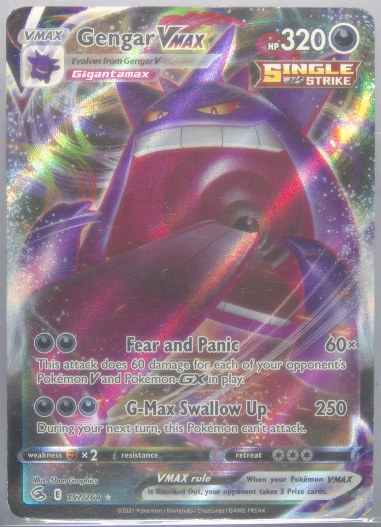 Gengar VMAX card photo