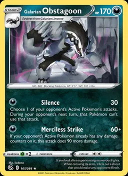 Galarian Obstagoon #161