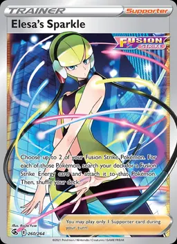 Elesa's Sparkle card photo