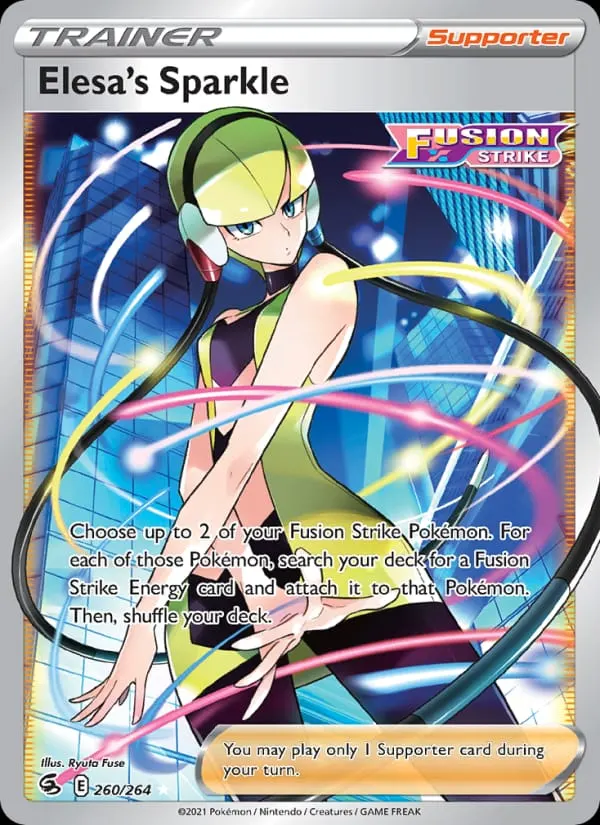 Elesa's Sparkle card photo