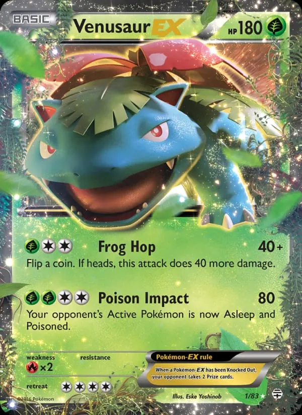 Venusaur EX card photo