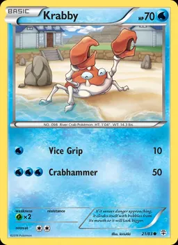 Krabby card photo