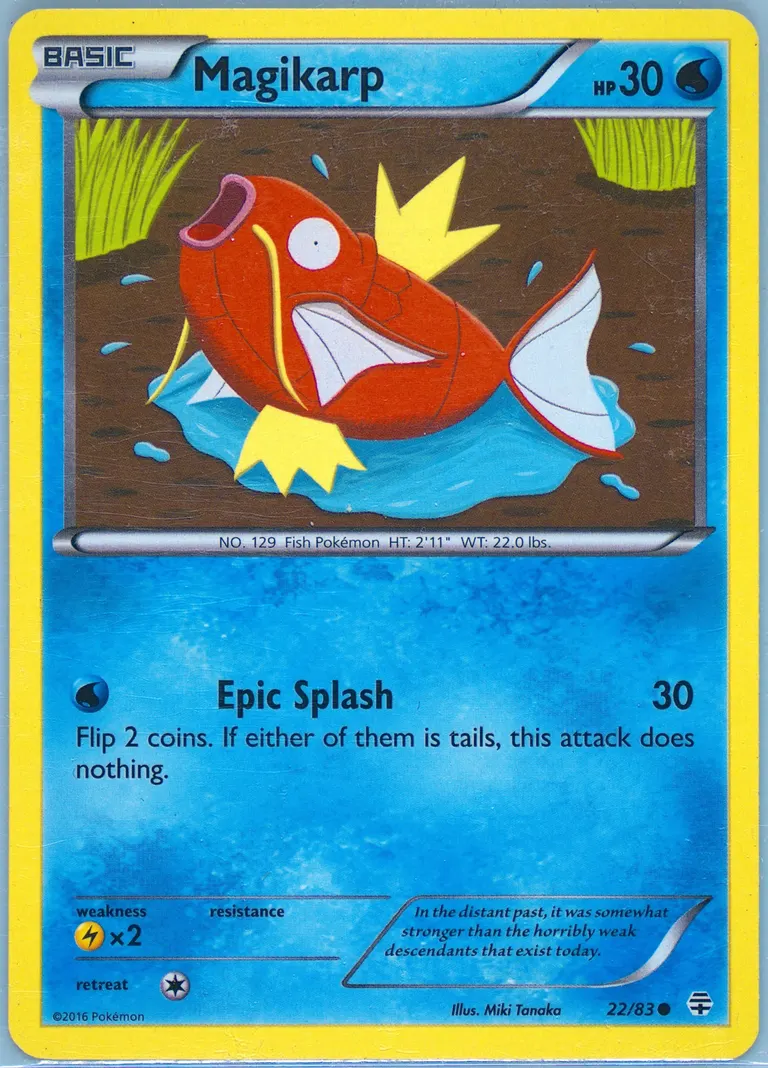 Magikarp card photo