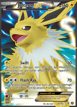 Jolteon-EX #28a