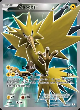 Zapdos card photo
