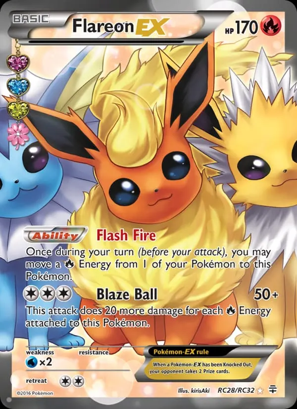 Flareon EX card photo