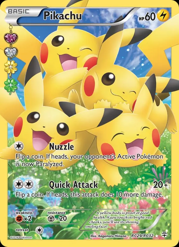 Pikachu card photo