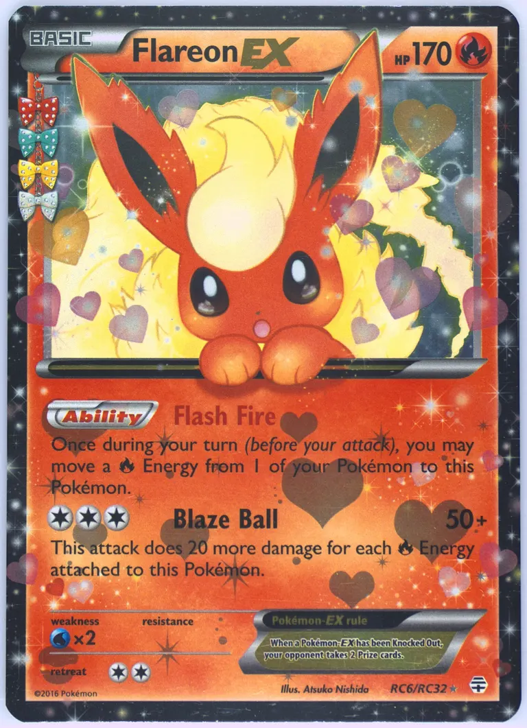 Flareon EX card photo