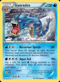 Gyarados card photo