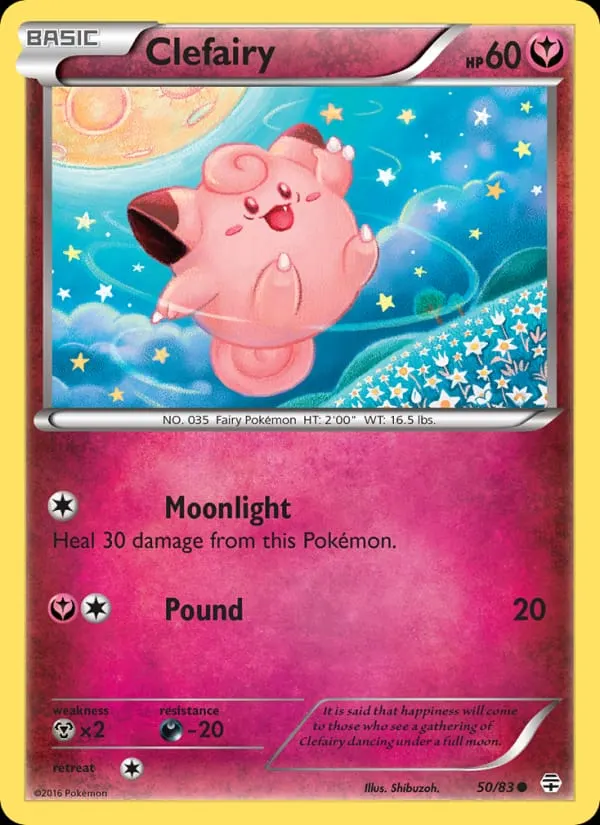 Clefairy card photo