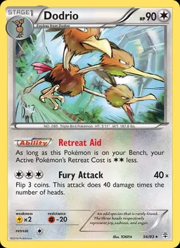 Dodrio card photo
