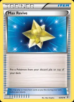 Max Revive card photo