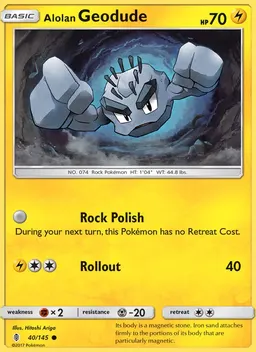 Alolan Geodude #40