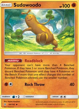 Sudowoodo #66