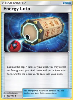 Energy Loto #122