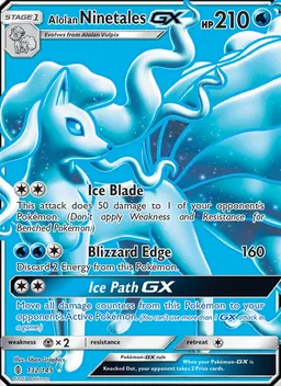 Alolan Ninetales GX #132