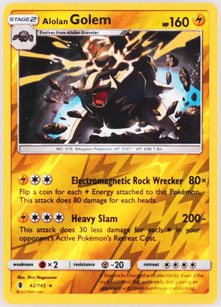 Alolan Golem card photo