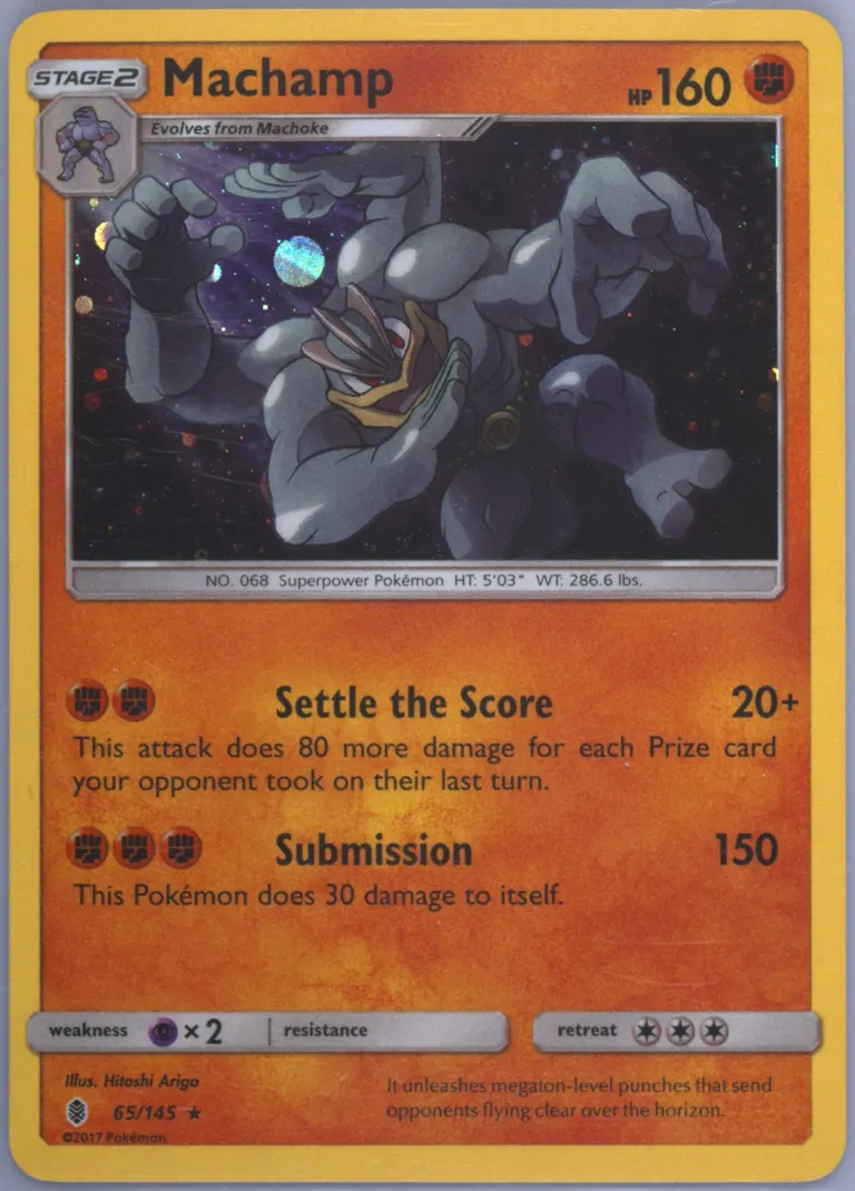Machamp card photo