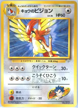 Koga's Pidgeotto #17