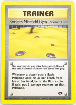 Rocket's Minefield Gym #119