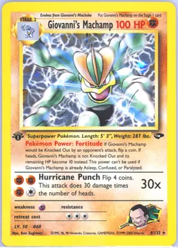 Giovanni's Machamp card photo