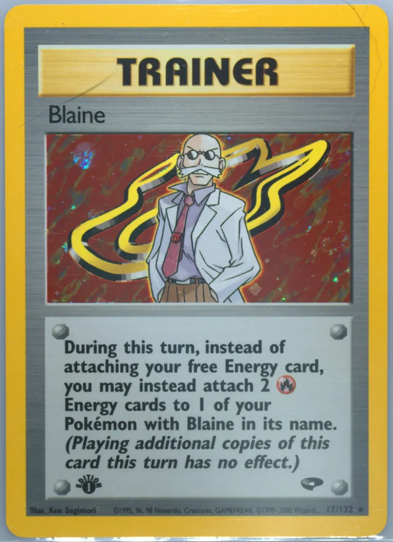 Blaine card photo