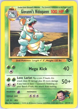 Giovanni's Nidoqueen #23
