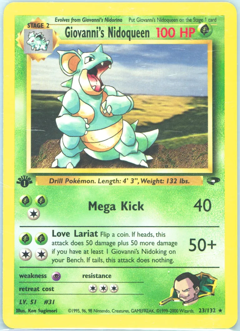 Giovanni's Nidoqueen card photo