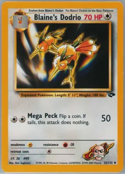 Blaine's Dodrio #32