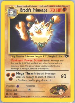 Brock's Primeape #35