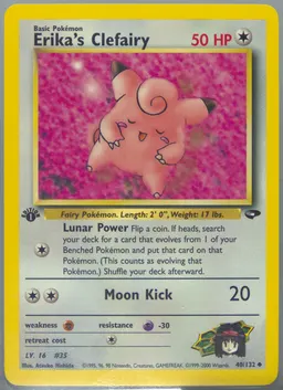 Erika's Clefairy card photo