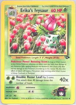 Erika's Ivysaur #41