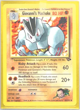 Giovanni's Machoke #42