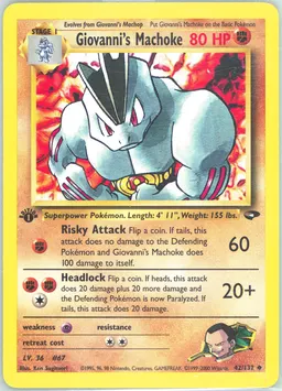 Giovanni's Machoke #42
