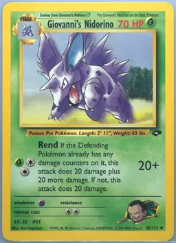 Giovanni's Nidorino #45