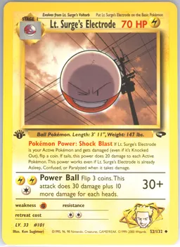 Lt. Surge's Electrode #52