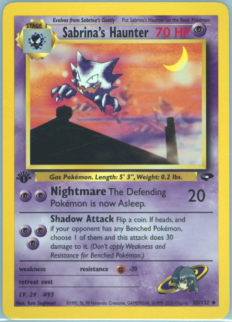 Sabrina's Haunter card photo