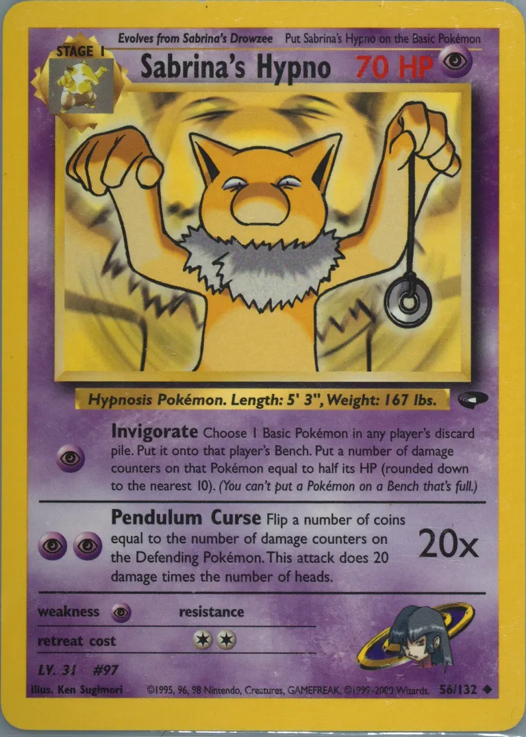 Sabrina's Hypno card photo