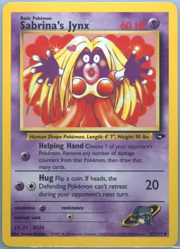 Sabrina's Jynx card photo