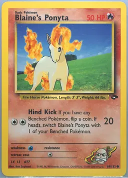 Blaine's Ponyta #64